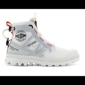 Palladium Pampa Travel Lite Star White size 14 - Brand New, In Box NIB